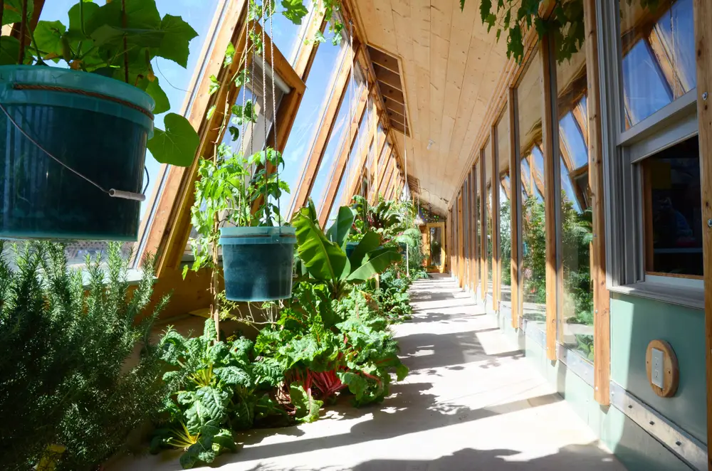 Earthship von innen